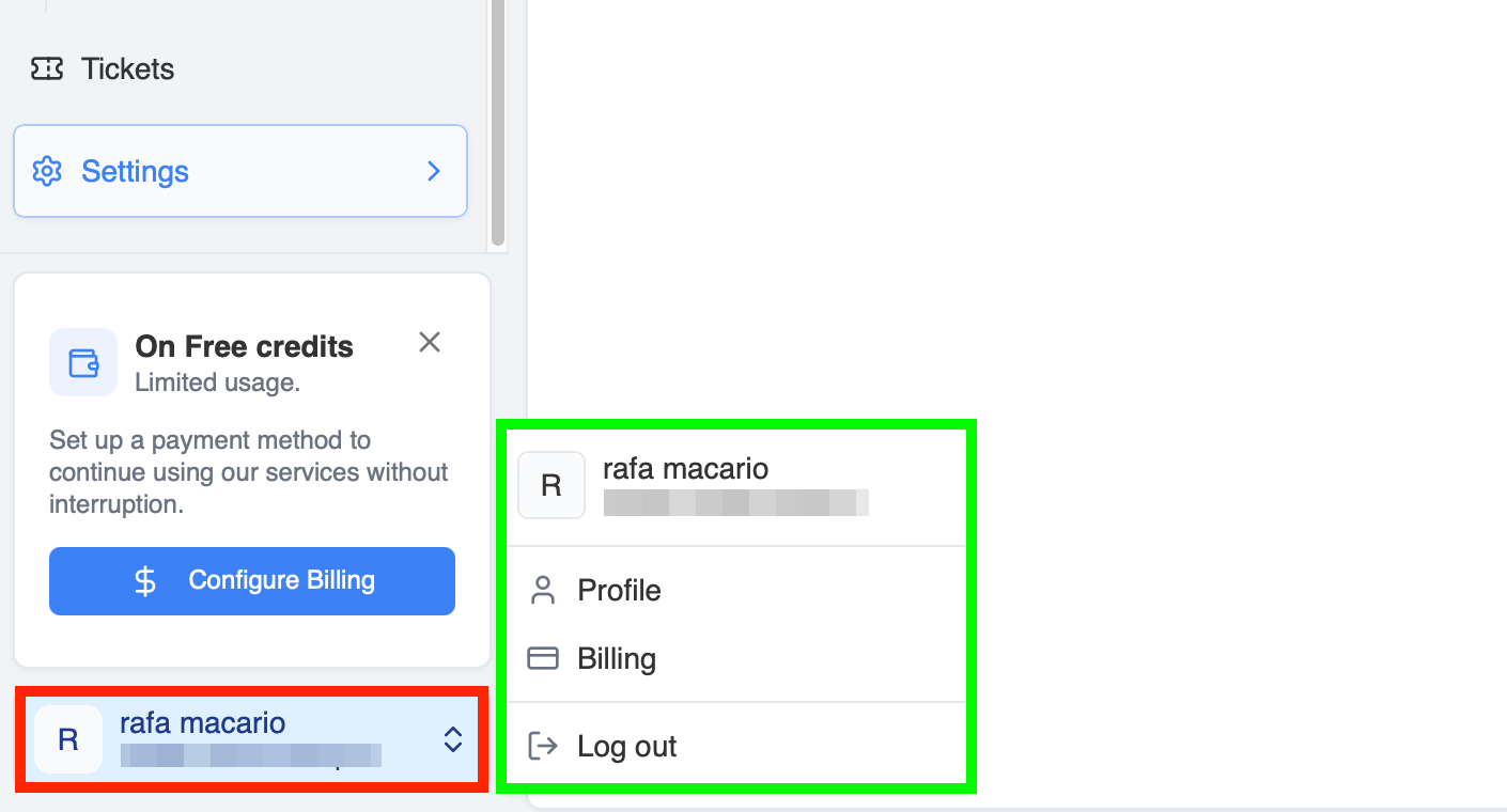 Account Options